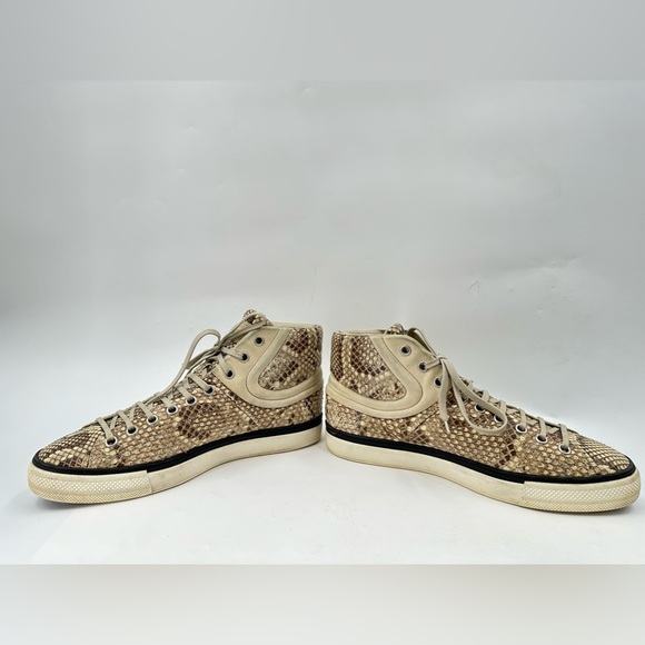 Louis Vuitton Sprinter High-top Sneaker - Python Leather Size 9.5 LV/ 11 USA - Picture 8 of 16